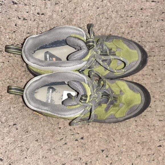 ZAMBERLAN-QUANTUM GTX-Green Suede/Leather-Hiking/Trail Boots-Sz 37-Near Mint - Picture 6 of 8